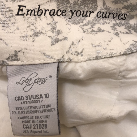 Lola Jeans 4-Way Stretch Rachel Ankle Cotton Spandex Straight leg pants - Picture 10 of 12